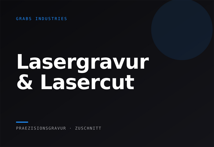 Lasergravur & Lasercut