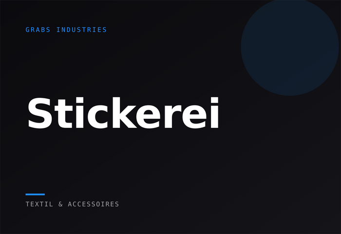 Stickerei