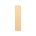 Edelstahl Bar-Anhänger mit Lasergravur – Halskette in Gold, Roségold & Silber