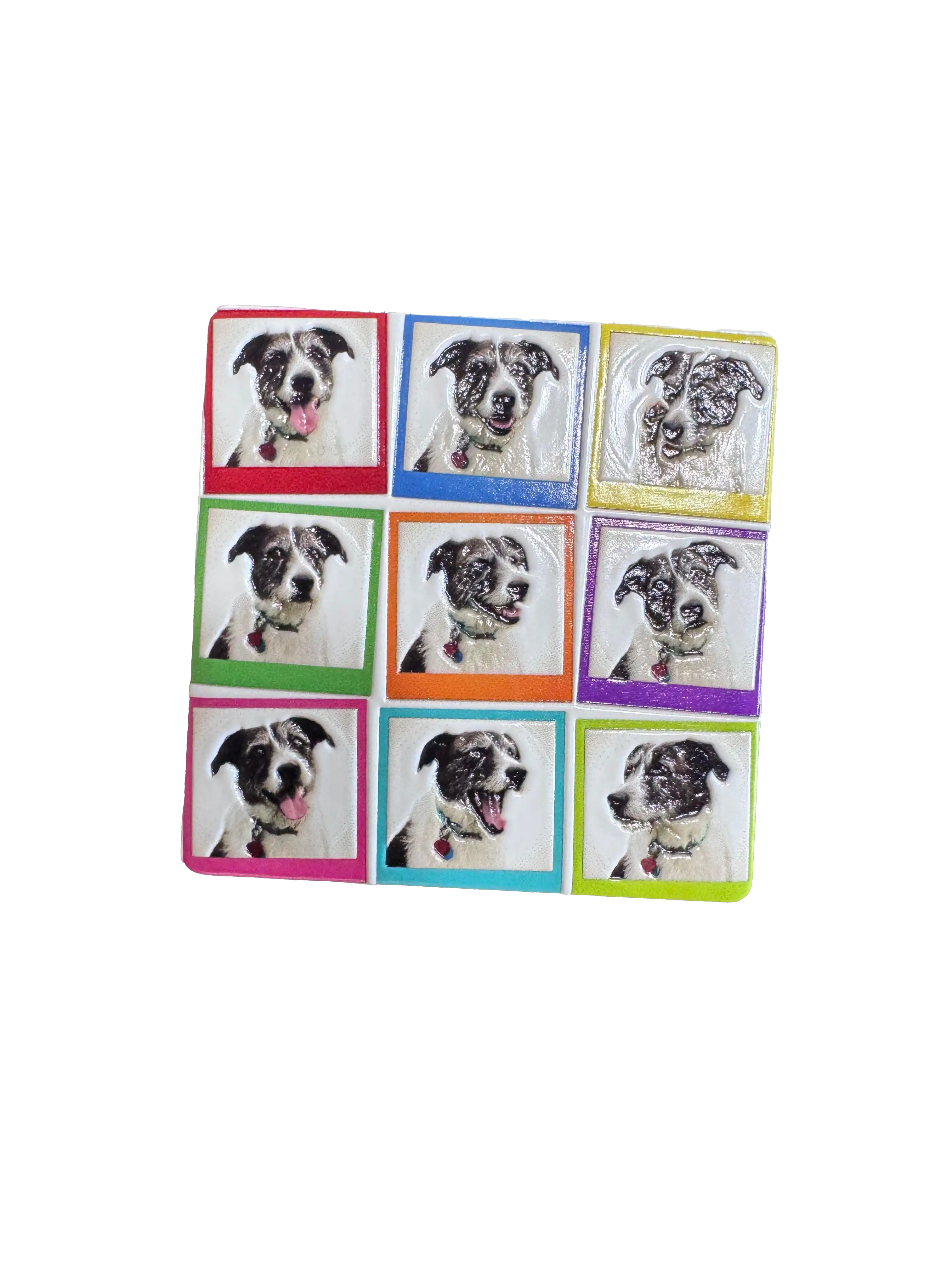 Personalisierter Keramikmagnet mit UV-Direktdruck – Foto- & Reliefdruck